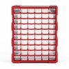 Intertool Drawer Bin Cabinet, 60 Drawers, 18.7 in. x 14.9 in. x 6.2 in., Plastic BX08-4016